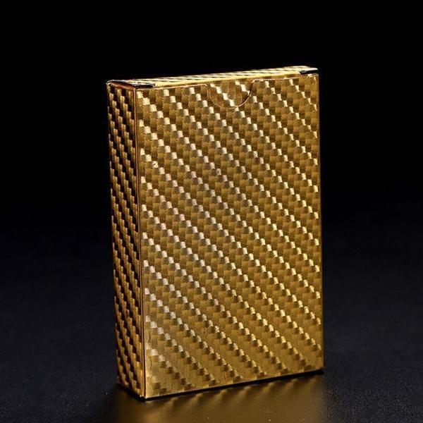 24K Gold Plated Poker Playing Cards