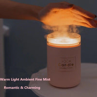 Thumbnail for Ultrasonic Air Humidifier Candle Lamp - PeekWise