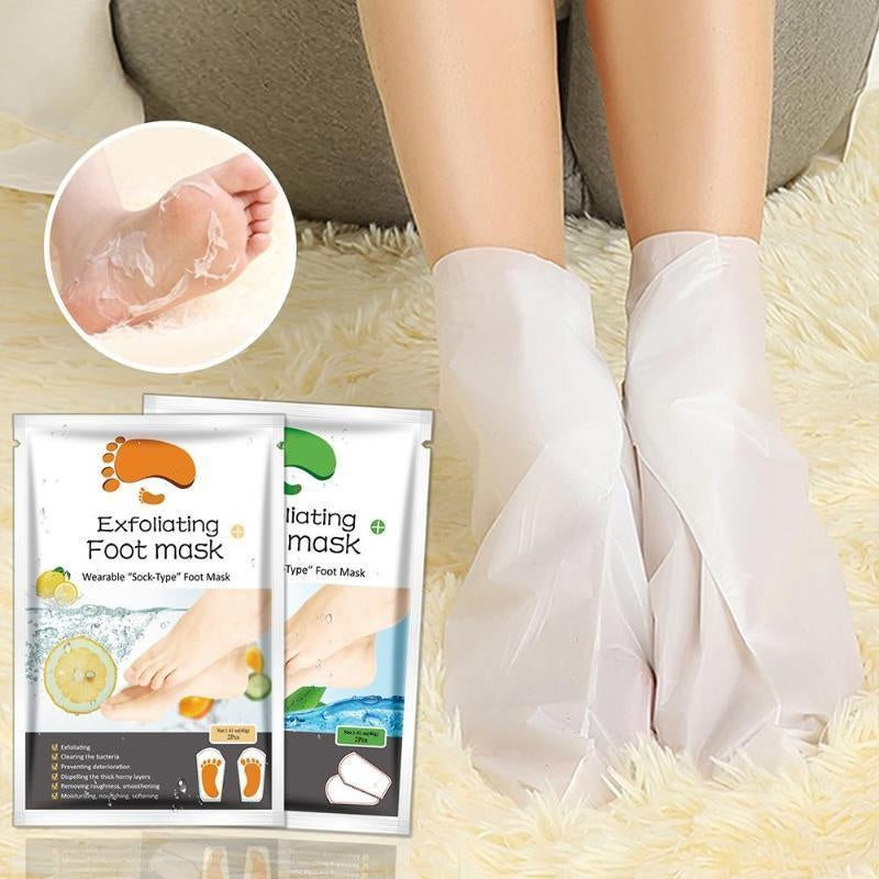 Exfoliating Foot-Peel Refreshing Mask Set PeekWise