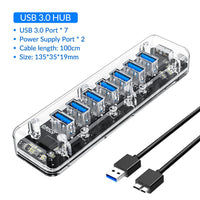 Thumbnail for Transparent USB3.0 Hubs