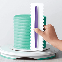 Thumbnail for Cake Spatula Comb Set PeekWise