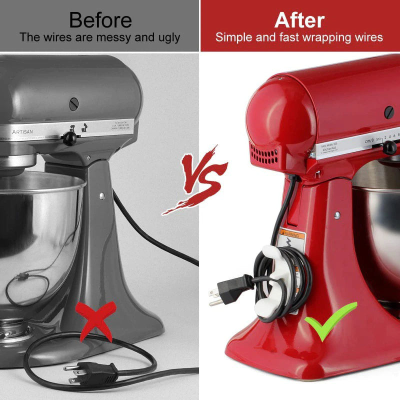 6Pcs. Kitchen Appliance Cord Organizer