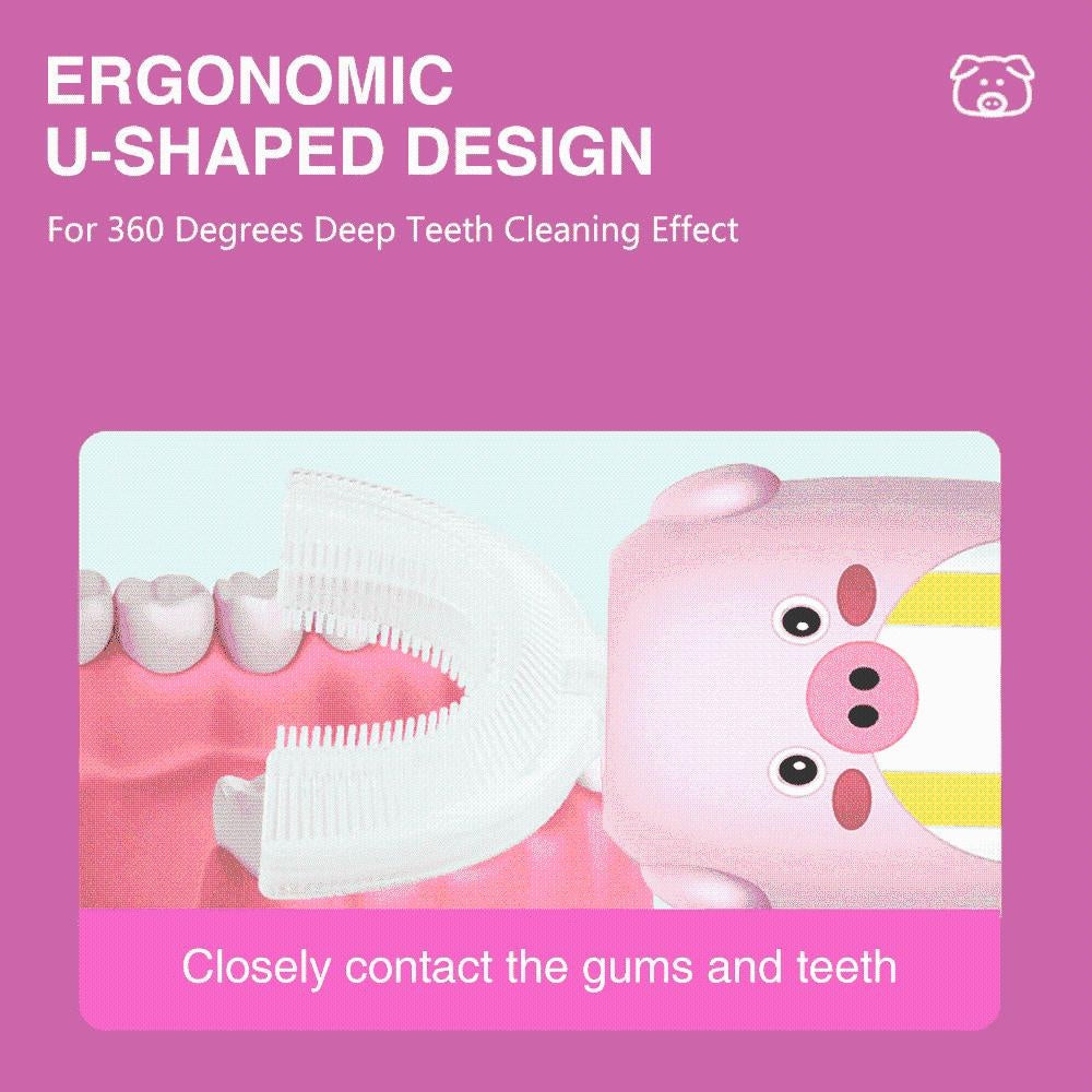 shaped Electric Toothbrush PeekWise