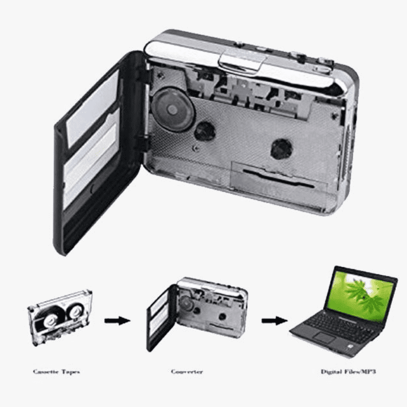 Cassette Tape To MP3 Converter