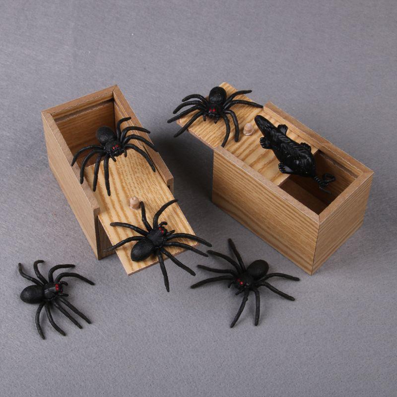 Jumping Spider Prank Box