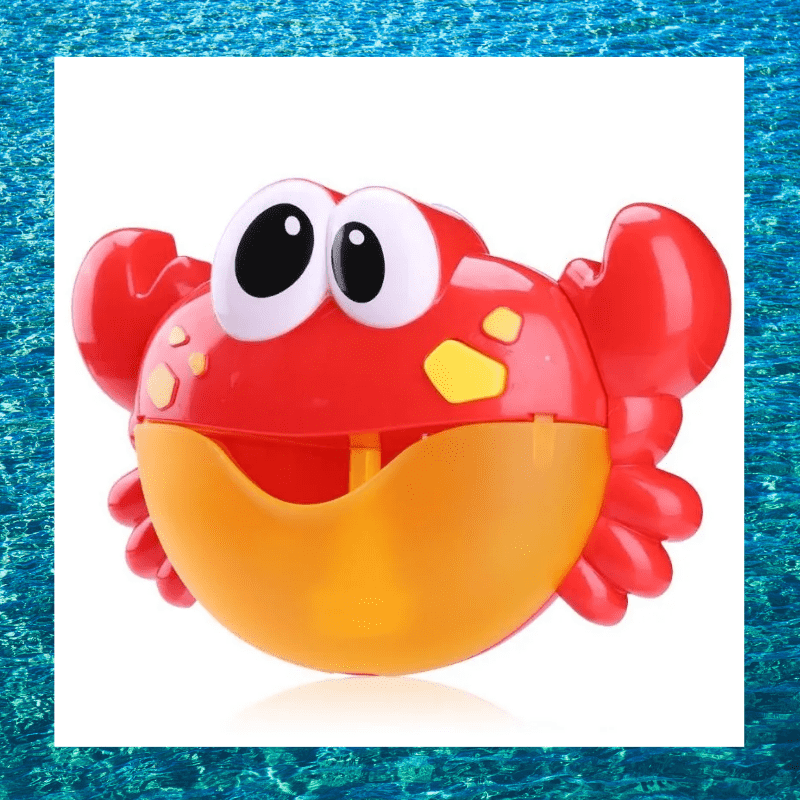 Musical Crab Bubble Tub Blower