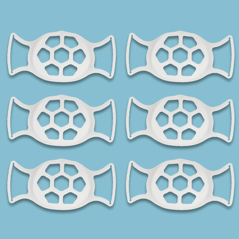 3D Large Softer Face Mask Bracket for More Breathing Space