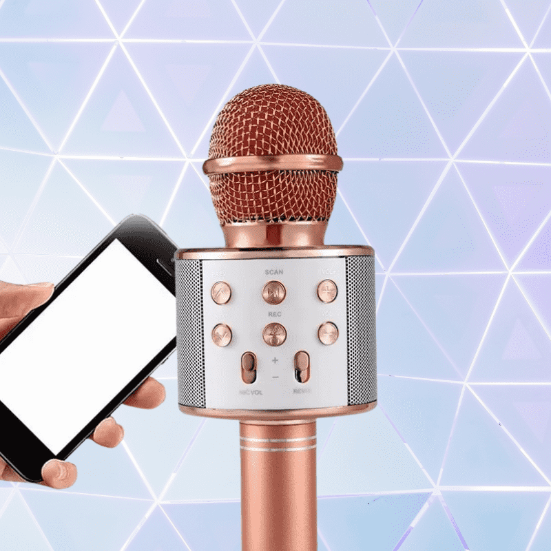Wireless Handheld Bluetooth Karaoke Microphone
