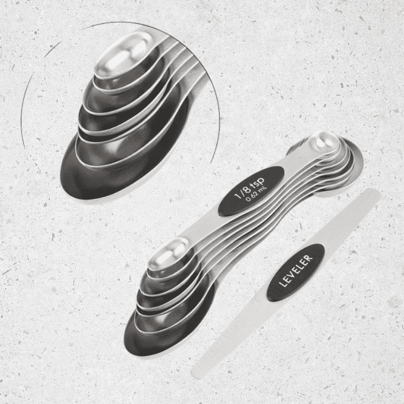 Seasoning Magnetic Measuring Spoons