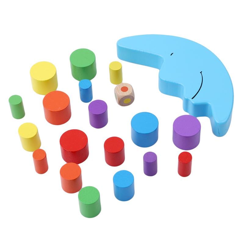 Colorful Moon Balancing Toy PeekWise