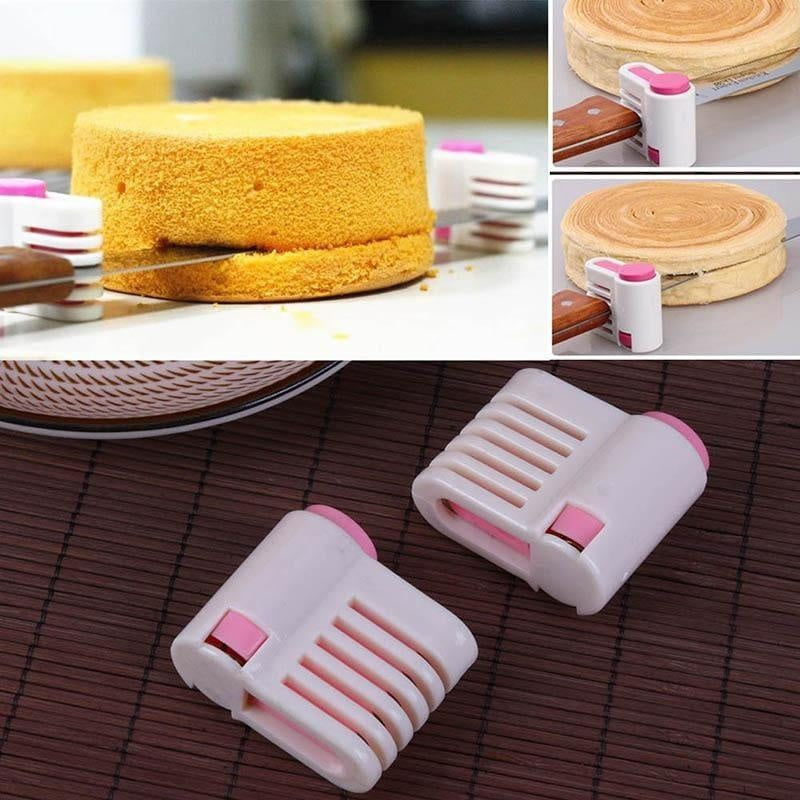 pcs Knife Clamp Cake Layer Slicer PeekWise