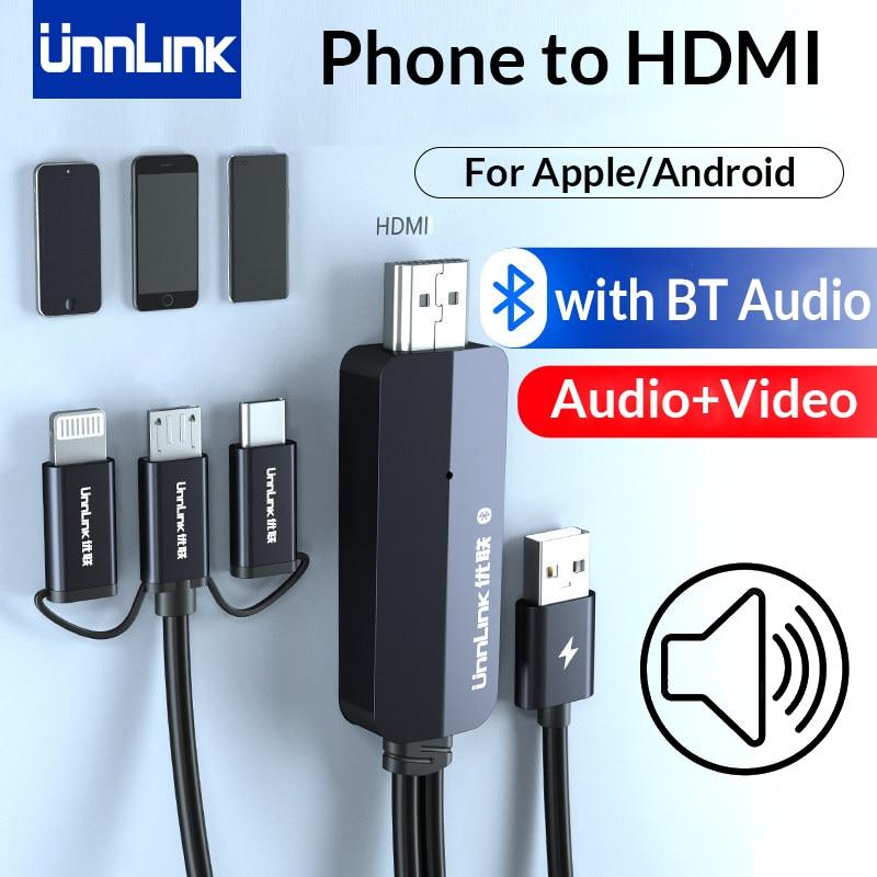 3 in 1 Phone To HDMI Cable