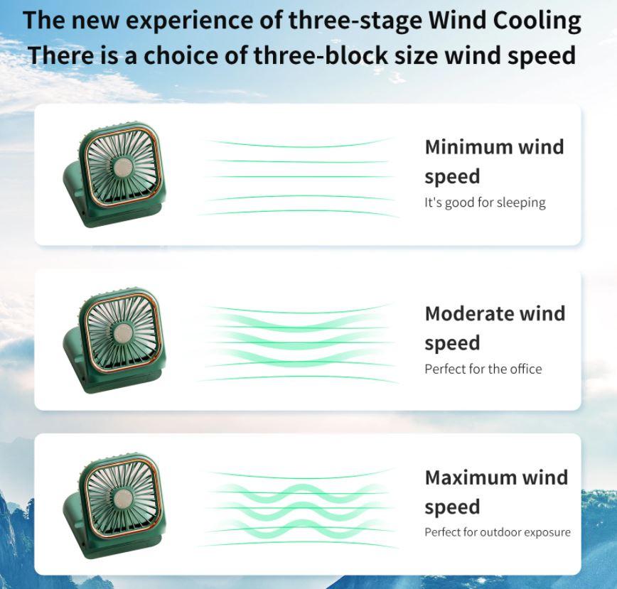3 in 1 Portable Fan (Buy 2 Free Shipping!)