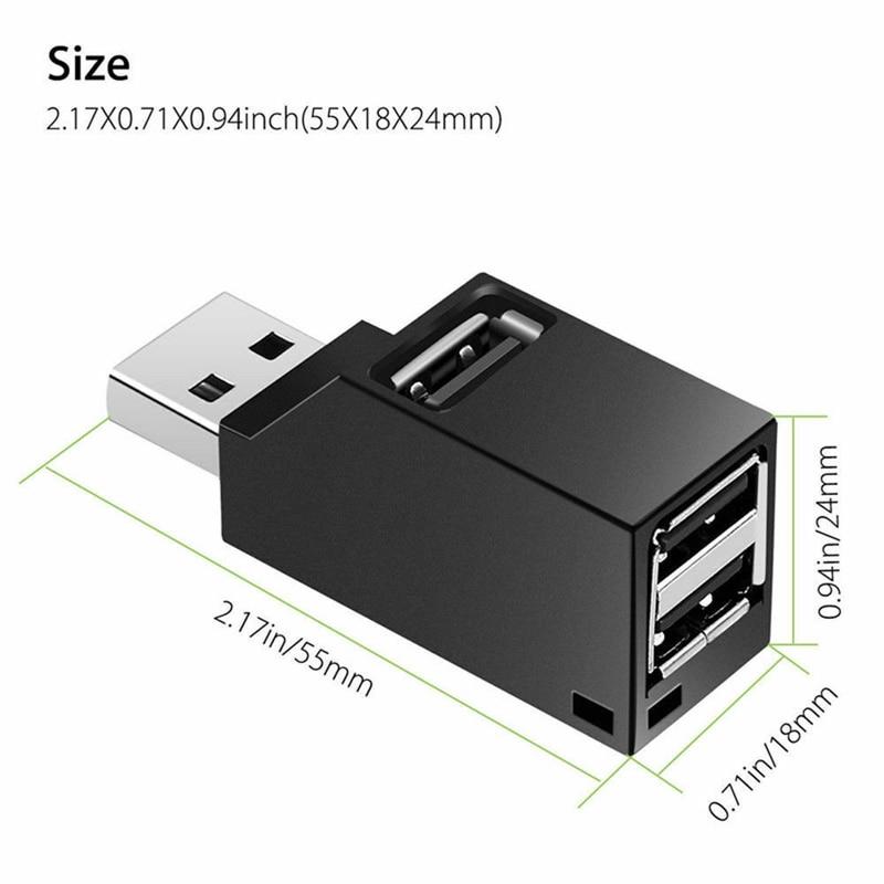 3-Port Tiny USB Hub