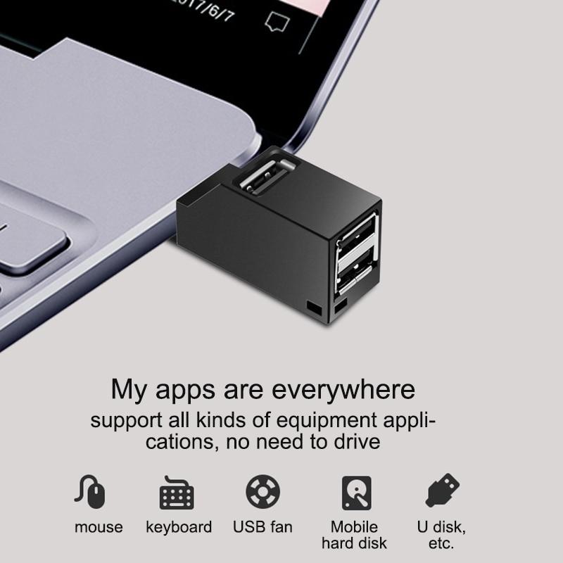 3-Port Tiny USB Hub