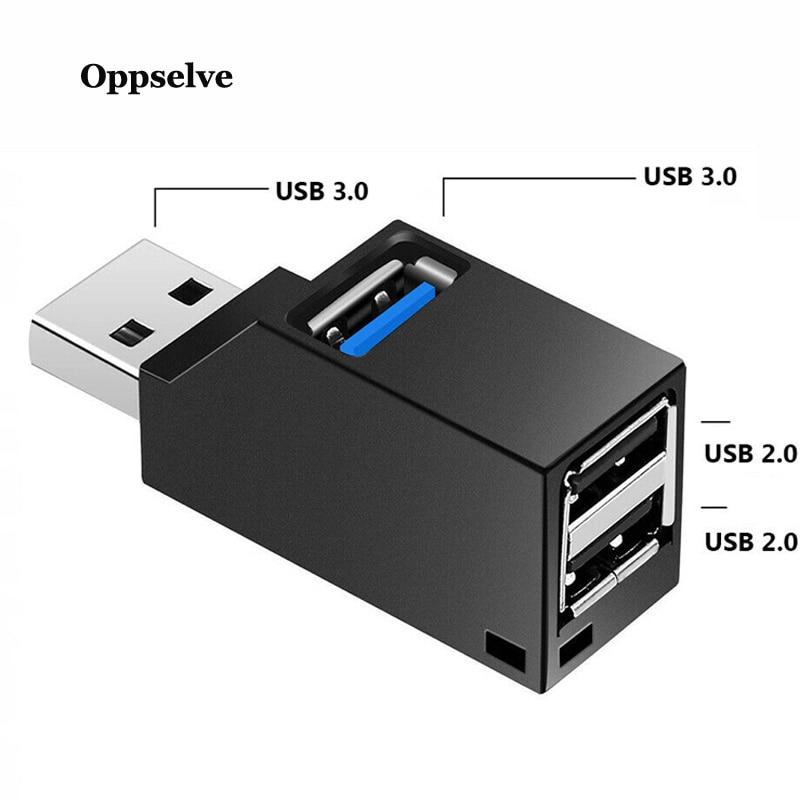 3-Port Tiny USB Hub