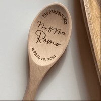Thumbnail for PCS Mr. Mrs. Wedding Spoons PeekWise