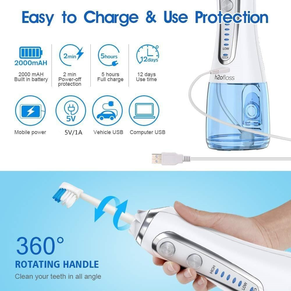 -Mode Portable Oral Irrigator PeekWise