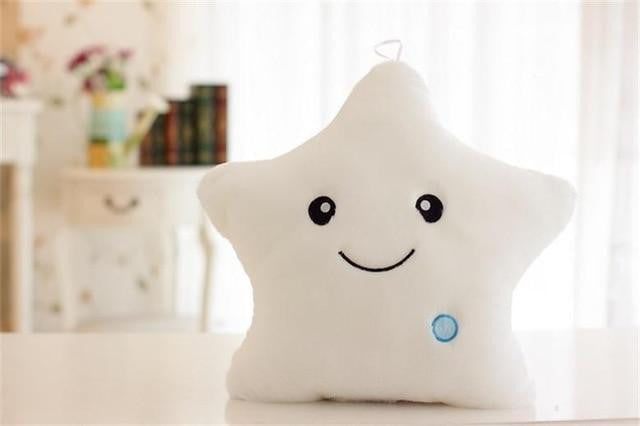Twinkle Twinkle Glowing Star Pillow - PeekWise