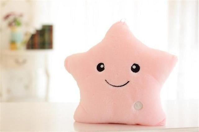 Twinkle Twinkle Glowing Star Pillow - PeekWise