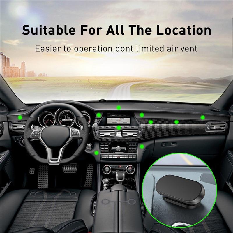 360° Rotatable Compact Car Phone Holder (Magnetic)