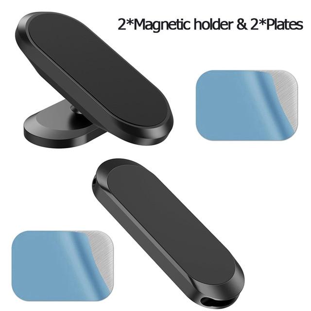 360° Rotatable Compact Car Phone Holder (Magnetic)