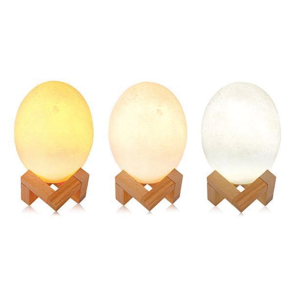 3D Dinosaur Egg Color Change Nightlight