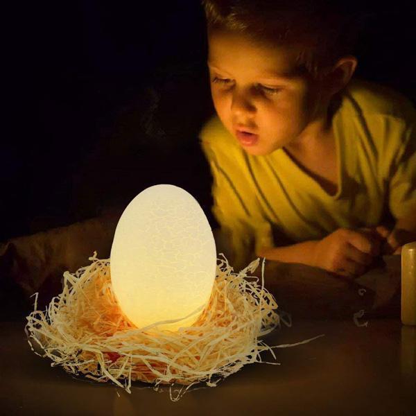 3D Dinosaur Egg Color Change Nightlight