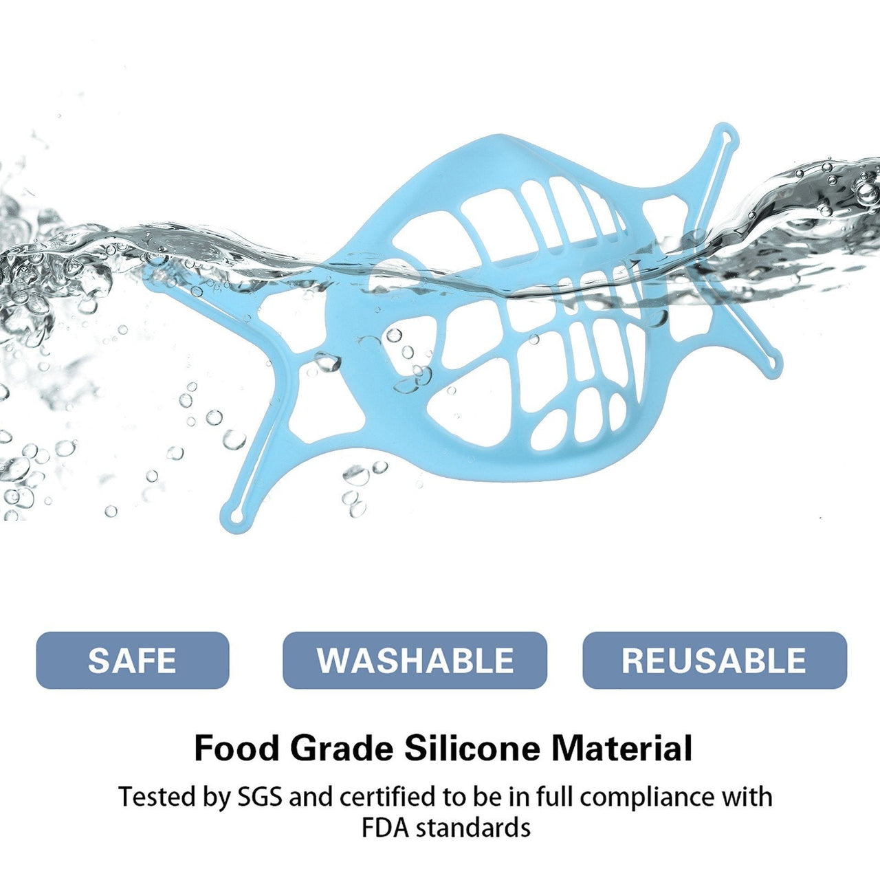 6th Generation Upgraded Version Silicone 3D Mask Bracket