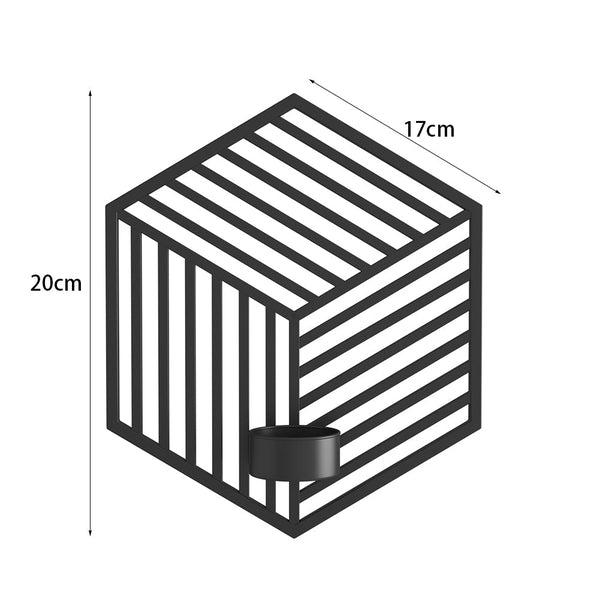 3D Geometric Wall Candle Holder