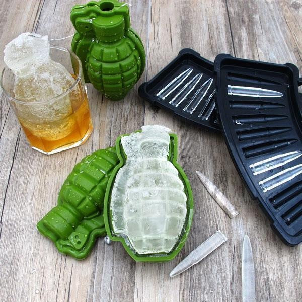 3D Grenade Ice Mold