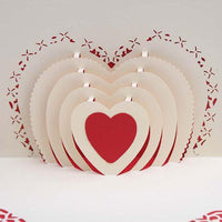 Thumbnail for 3D Pop Up Heart Greeting Card