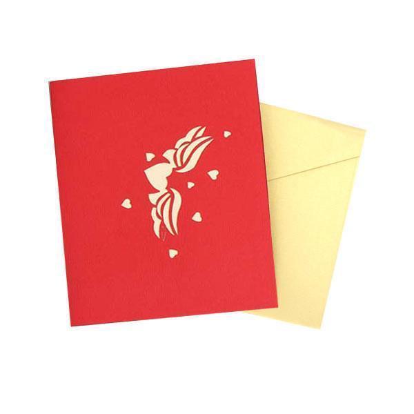 3D Pop Up Heart Greeting Card