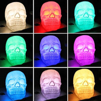 Thumbnail for 3D Skull Color Change Night Light