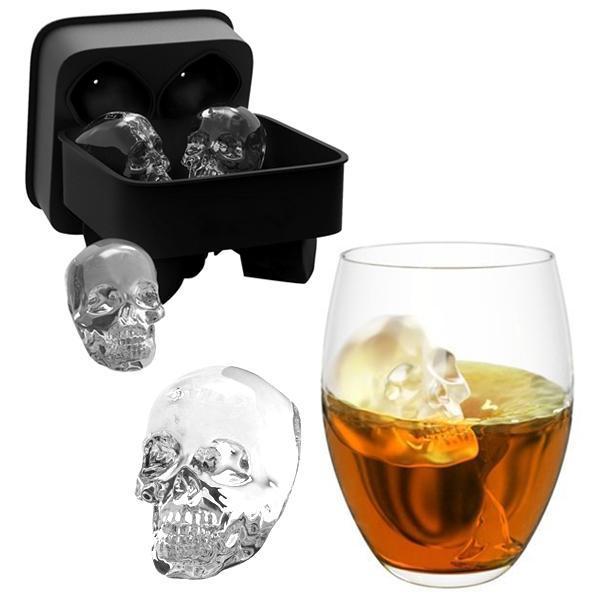 3D Skull Ice Mold