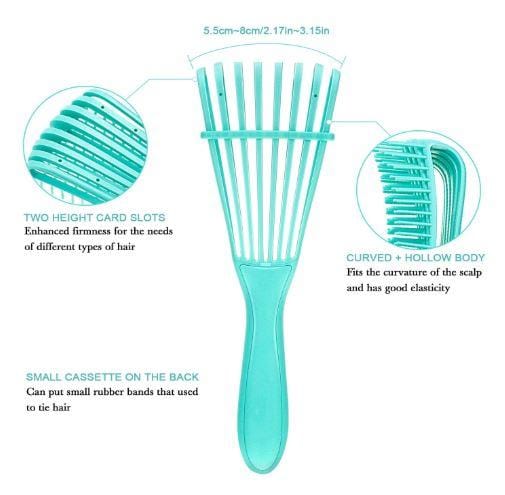 Flexible Detangler Hair Brush PeekWise