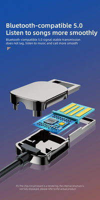 Thumbnail for Car Aux Bluetooth Adapter