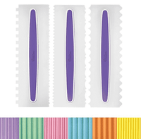Thumbnail for Cake Spatula Comb Set PeekWise