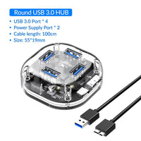 Thumbnail for Transparent USB3.0 Hubs