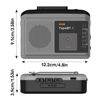 Thumbnail for Portable Cassette Player & Converter with Radio