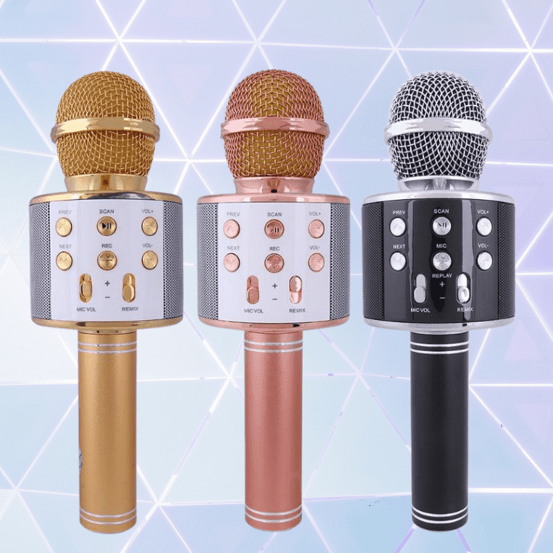 Wireless Handheld Bluetooth Karaoke Microphone