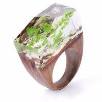 Thumbnail for Quanta - Encapsulated Green Plant Resin Ring