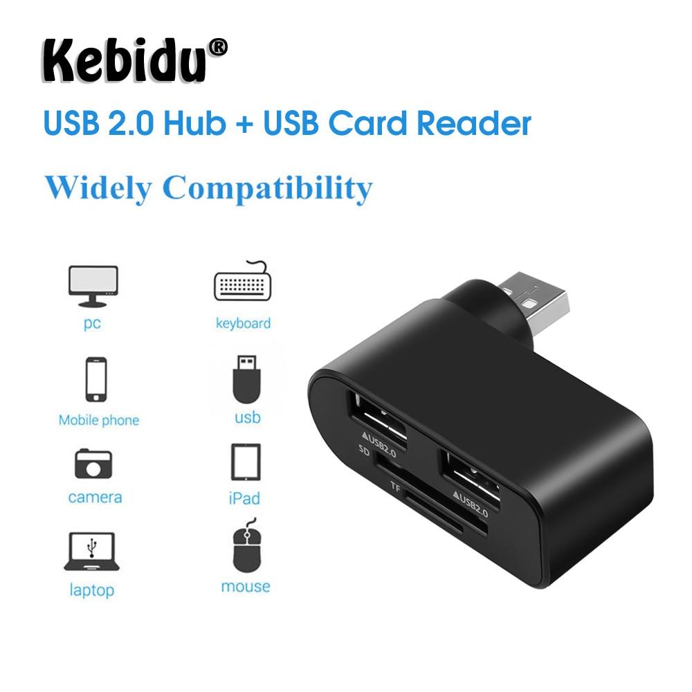 4 in 1 Rotatable USB Hub