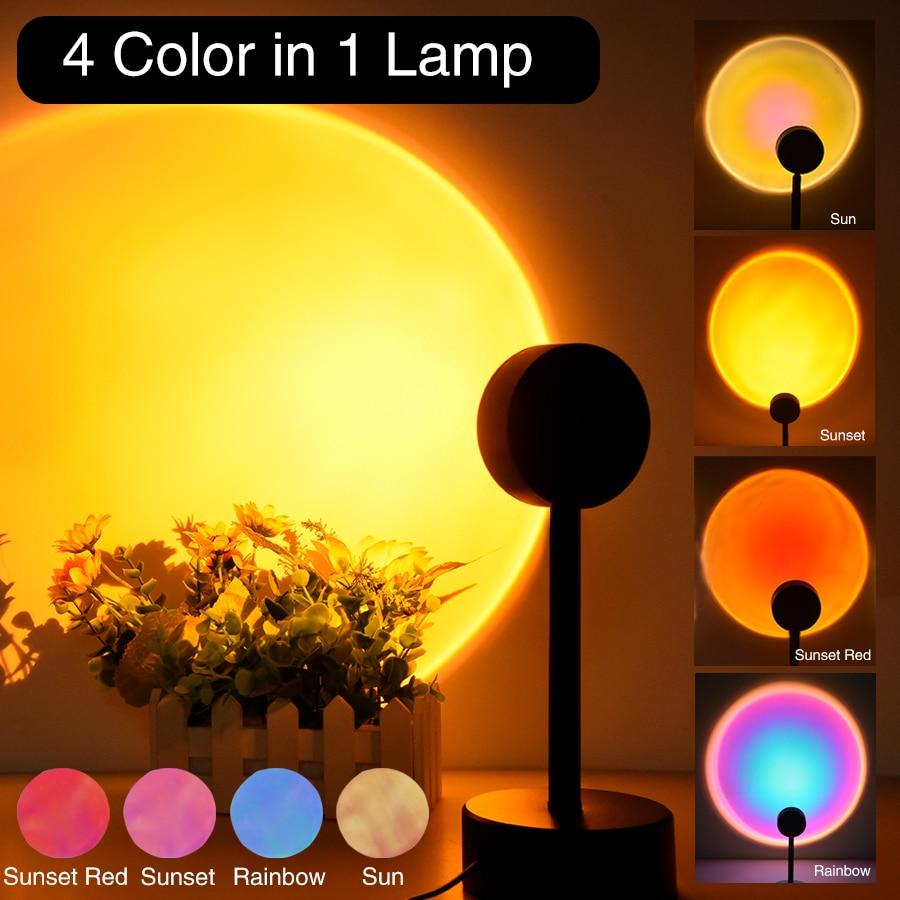 4 in 1 Sunset Lamp