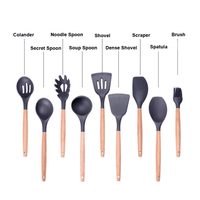 Thumbnail for Pcs Silicone Kitchen Utensils Set PeekWise