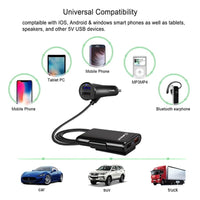 Thumbnail for 4-Port USB Car Charger with Extension Cable
