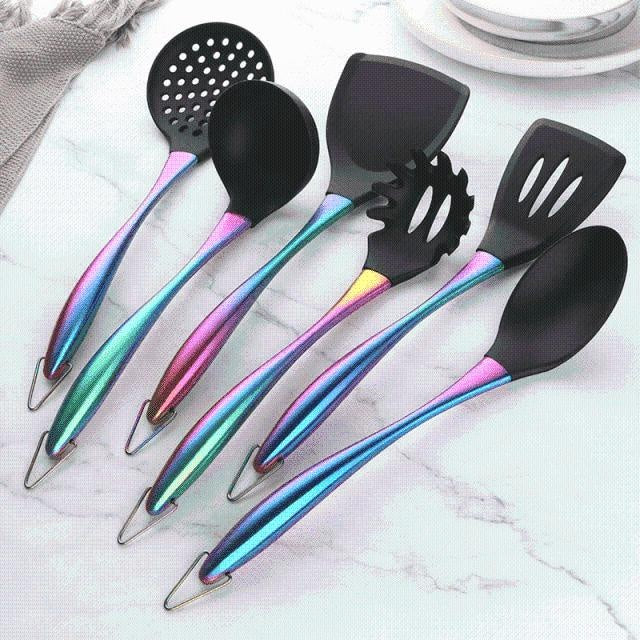 Gold Cooking Utensils Set PCS PeekWise