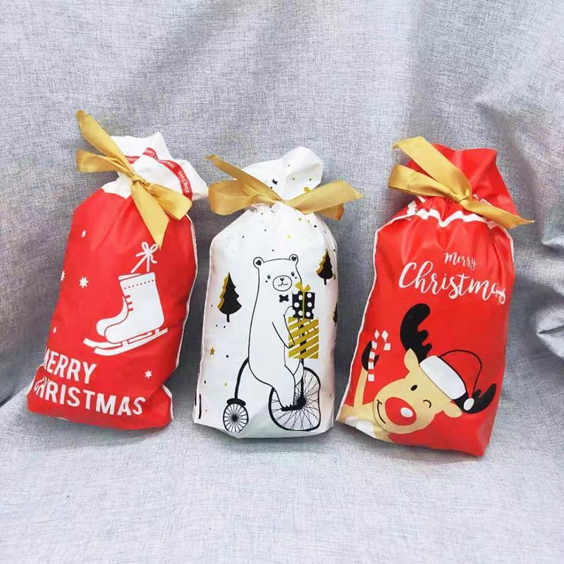 Drawstring Christmas Gift Bags