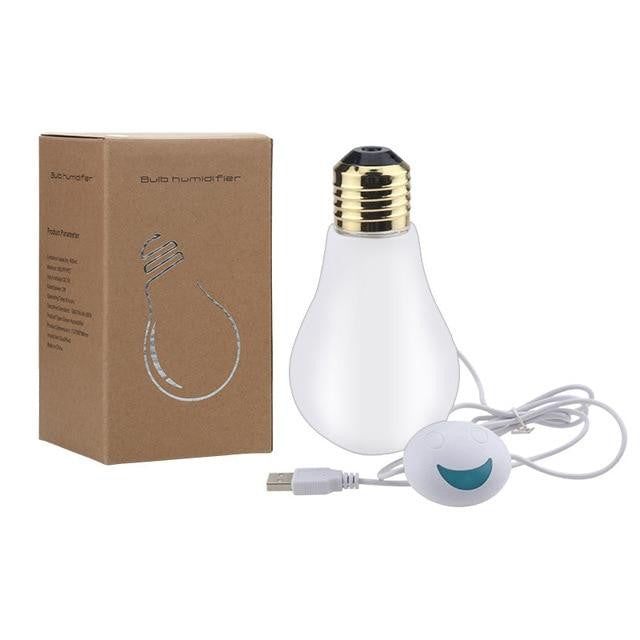 Ultrasonic LED Bulb Air Humidifier - PeekWise