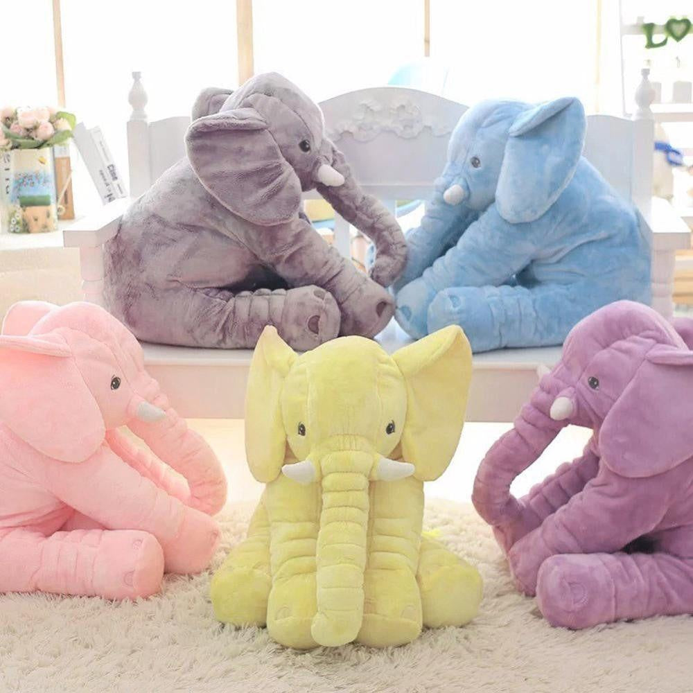 Elephant Plush Toy Pillow - PeekWise